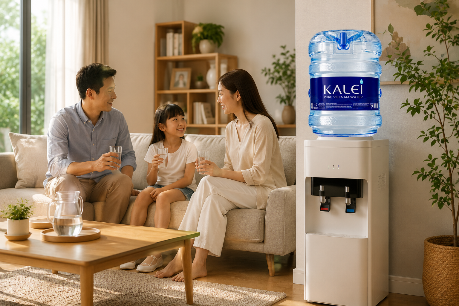 Bình nước 19L sau khi mở nắp dùng được bao lâu và 4 lưu ý bảo quản giúp nước luôn sạch
